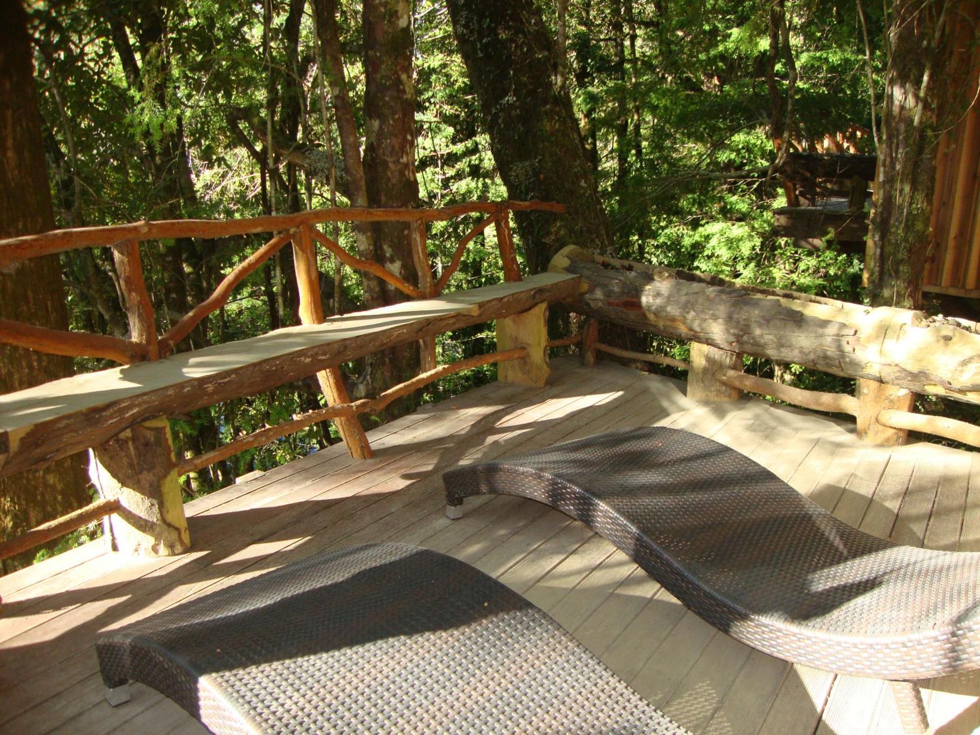 Huilo Huilo Nawelpi Lodge Пуэрто-Фуй Экстерьер фото