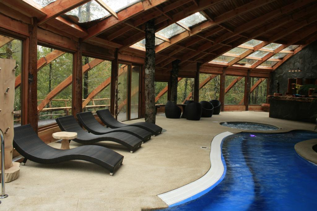 Huilo Huilo Nawelpi Lodge Пуэрто-Фуй Экстерьер фото