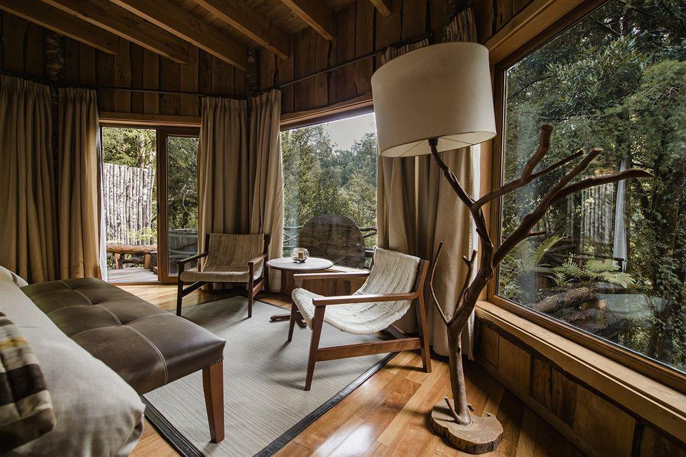 Huilo Huilo Nawelpi Lodge Пуэрто-Фуй Экстерьер фото