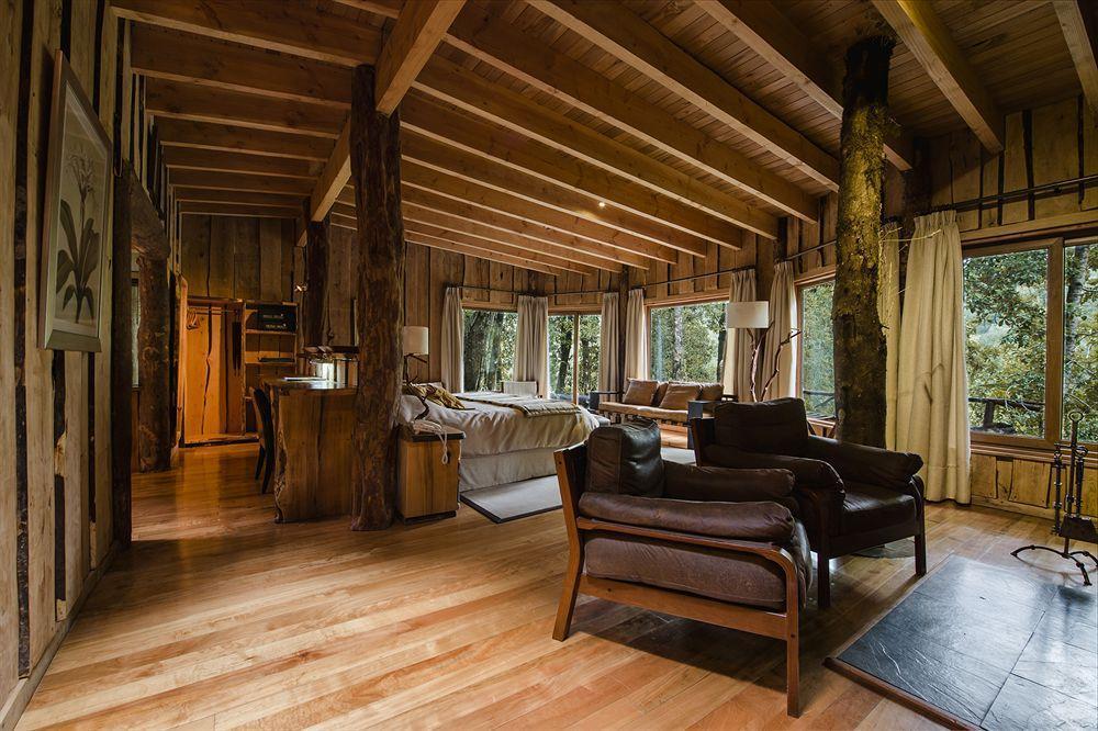 Huilo Huilo Nawelpi Lodge Пуэрто-Фуй Экстерьер фото