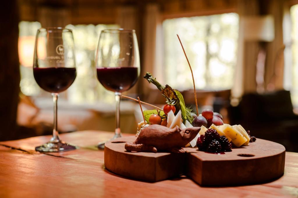 Huilo Huilo Nawelpi Lodge Пуэрто-Фуй Экстерьер фото