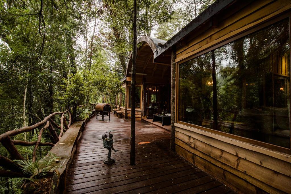 Huilo Huilo Nawelpi Lodge Пуэрто-Фуй Экстерьер фото
