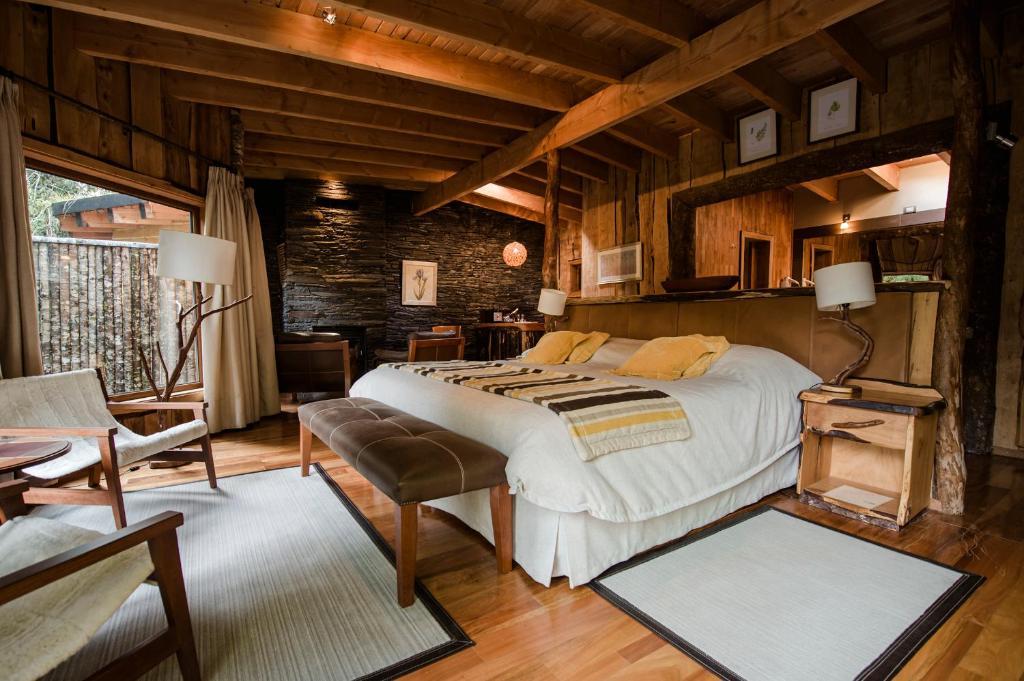 Huilo Huilo Nawelpi Lodge Пуэрто-Фуй Экстерьер фото